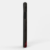 ヨルダンの古い木の旗 Case-Mate iPhoneケース (裏面/右)