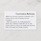 ヨルダンの大会 名刺 (裏面)