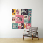 ヨルダンの文化と国の色。コレクションo タペストリー (インサイチュ(横))