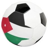 ヨルダンの旗 サッカーボール (3/4)