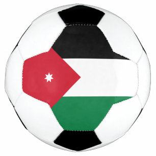 ヨルダンの旗 サッカーボール