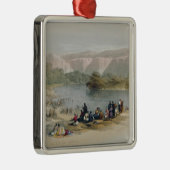 ヨルダンの銀行 メタルオーナメント (右)