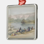 ヨルダンの銀行 メタルオーナメント (左)