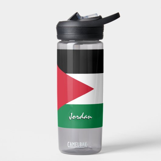 ヨルダンボトル愛国的ヨルダン国旗 ウォーターボトル (左面)