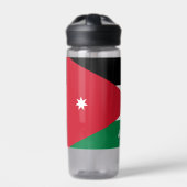 ヨルダンボトル愛国的ヨルダン国旗 ウォーターボトル (正面)
