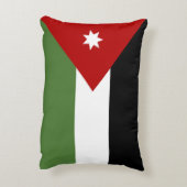 ヨルダン国旗 アクセントクッション (裏面(縦))