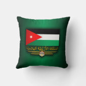 ヨルダン国旗（アラビア語） クッション (裏面)