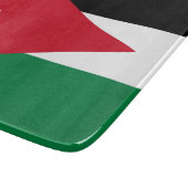 ヨルダン国旗 カッティングボード (角)
