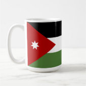 ヨルダン国旗 コーヒーマグカップ (左)