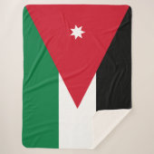 ヨルダン国旗 シェルパブランケット (正面)