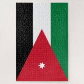 ヨルダン国旗 ジグソーパズル (縦)