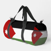 ヨルダン国旗 ダッフルバッグ (右コーナー)