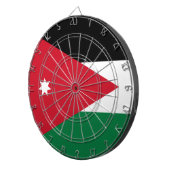 ヨルダン国旗 ダーツボード (正面右)