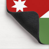 ヨルダン国旗 マウスパッド (コーナー)