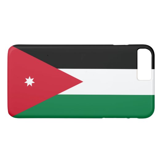 ヨルダン国旗 Case-Mate iPhoneケース (裏面(横))