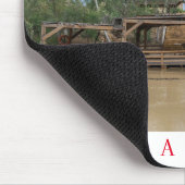 ヨルダン川バプティスサイトビューモセパド マウスパッド (コーナー)