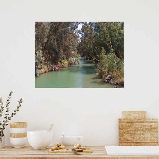 ヨルダン川 ポスター (キッチン)