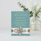 ヨルダン招待状 インビテーションポストカード (スタンド正面)