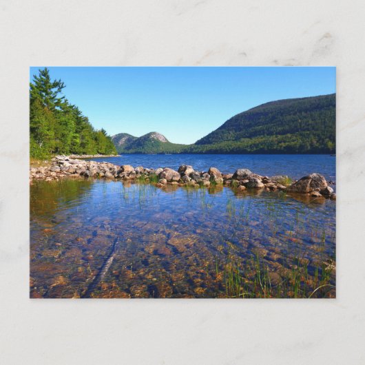 ヨルダン池Iアットアカディア国立公園 ポストカード (正面)