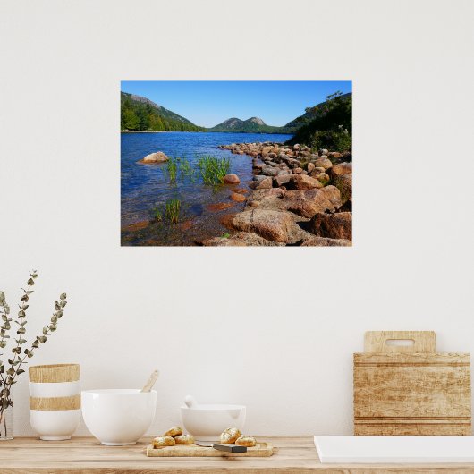 ヨルダン池IIアットアカディア国立公園 ポスター (キッチン)