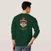 ヨルダン王国COA （アラビア語） Tシャツ (裏面フル)