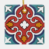 ヨルダン陶磁器1 セラミックオーナメント (正面)