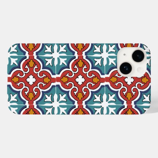 ヨルダン陶磁器1 Case-Mate iPhoneケース (裏面 (横))