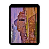 ヨルダン，アンマン城塞 マグネット (縦)