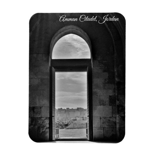 ヨルダン，アンマン城塞 マグネット (縦)