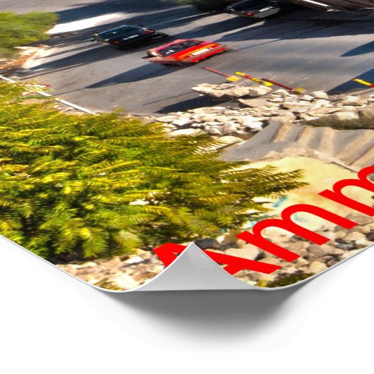 ヨルダン・アンマン ポスター (角)