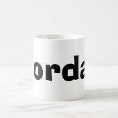 ヨルダン コーヒーマグカップ (中央)