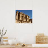 ヨルダン、ペトラ、修道院、アル・デア。2 ポスター (キッチン)