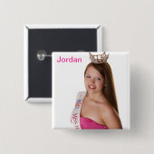 ヨルダン 缶バッジ (正面&裏面)