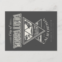 ヨルバリンダ – オレンジカリフォルニア ポストカード