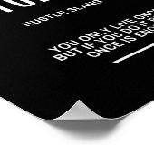 ヨロやる気を起こさせる引用文 ポスター (角)