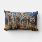 ヨロプハロウィン不気味 ランバークッション (裏面)