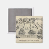 ヨロレジデンス マグネット (正面/裏面)