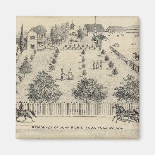 ヨロレジデンス マグネット (正面)