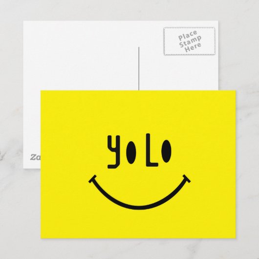 ヨロ顔 ポストカード (正面/裏面)