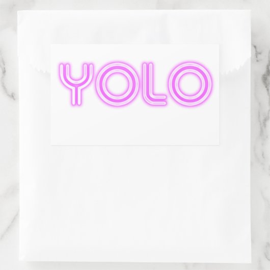 ヨロ 長方形シール (バッグ)