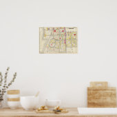 ヨンカーズ地図アトラス ポスター (キッチン)