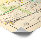 ヨンカーズNYアトラスマップ ポスター (角)