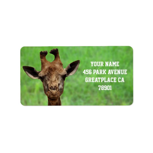 ヨンキリン住所 シール (正面)