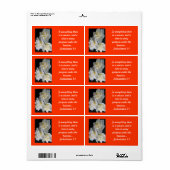 ヨンキルの花 – Ecclesiastes 3:1 ラベル (フルシート)