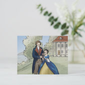 ヨンジョージ&マーサワシントンアット山バーノン ポストカード (スタンド正面)