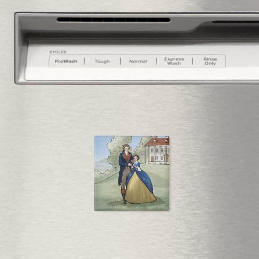 ヨンジョージ&マーサワシントンアット山バーノン マグネット (インサイチュ (食洗機))