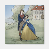 ヨンジョージ&マーサワシントンアット山バーノン マグネット (正面)