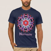ヨンダ―・ナマステ・万華鏡 Tシャツ (正面)