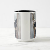 ヨンパンダ登山aツリー、中国 マグカップ (中央)