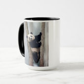 ヨンパンダ登山aツリー、中国 マグカップ (正面左)